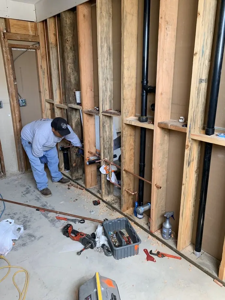 Commercial rough-in plumbing for Trenchless Sewer Repair in Pennsville